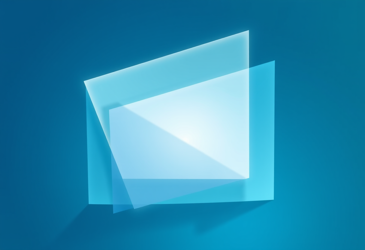 Soft glow shapes move together on dark blue background showing clear design patterns for your blog post.